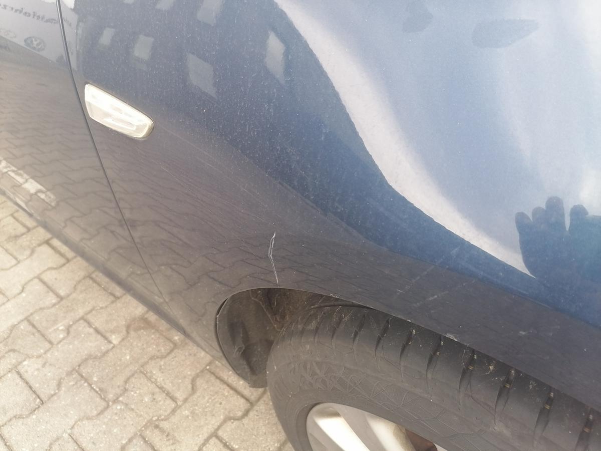 Opel Astra J Sportsturer original Kotfl&uuml;gel vorn rechts Z22A Ozeanblau Bj.2011